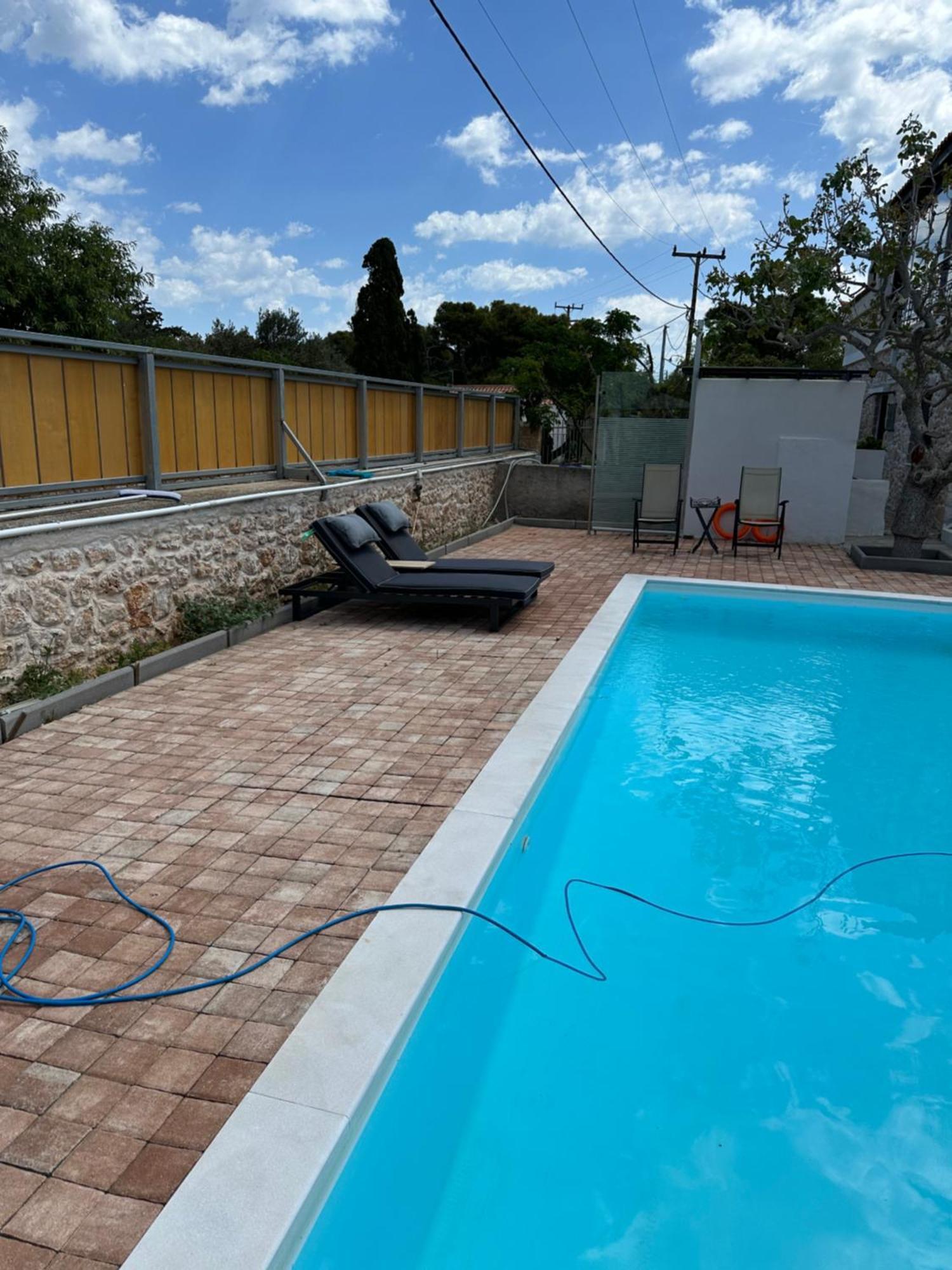 KhloiSolmar Aegina With Private Pool - Jacuzziアパートメント エクステリア 写真