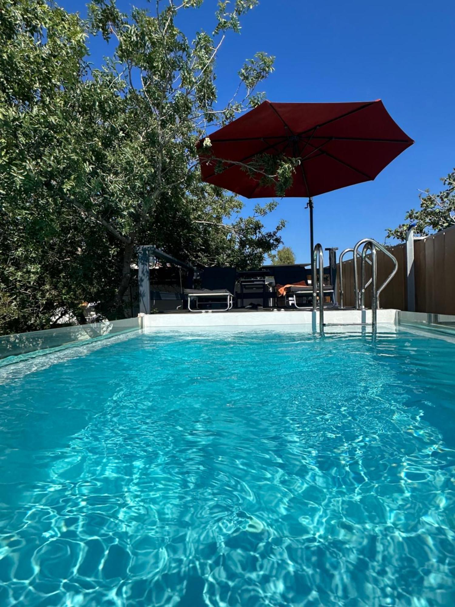 KhloiSolmar Aegina With Private Pool - Jacuzziアパートメント エクステリア 写真
